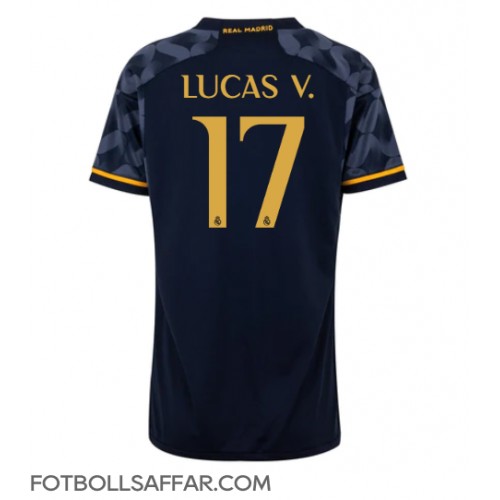 Real Madrid Lucas Vazquez #17 Bortatröja Dam 2023-24 Kortärmad